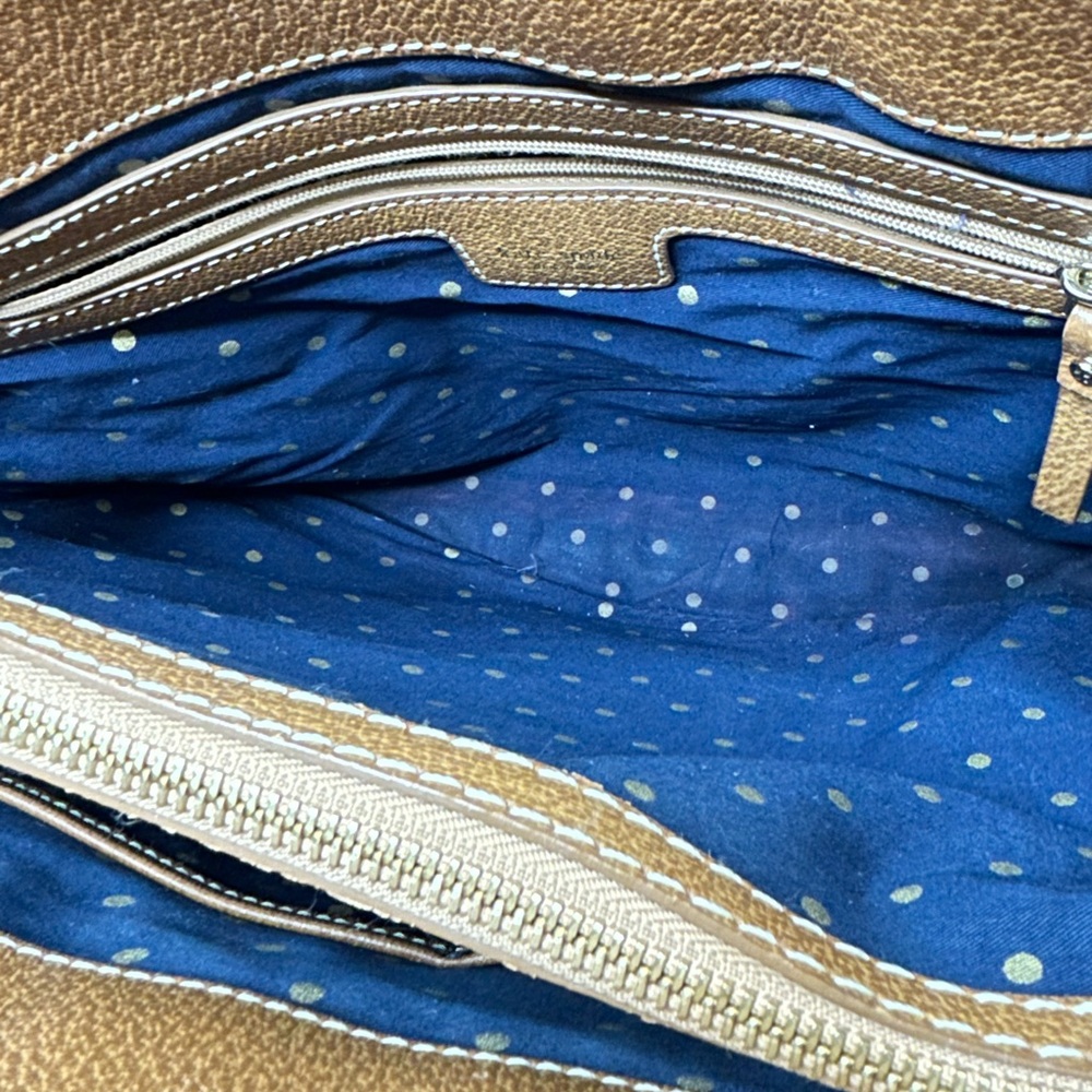 Kate Spade Brown Satchel with Gold Hardware - Picture 8 of 8